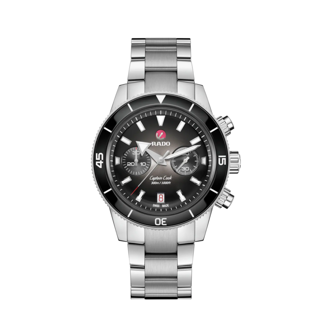 Relógio Rado Captain Cook Automático Chronograph R32145158 43mm
