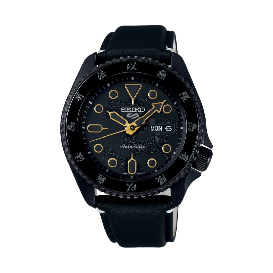 Relógio SEIKO X Bruce Lee 5 Sports 55th Anniversary SKX Sense Style Limited Edition SRPK39