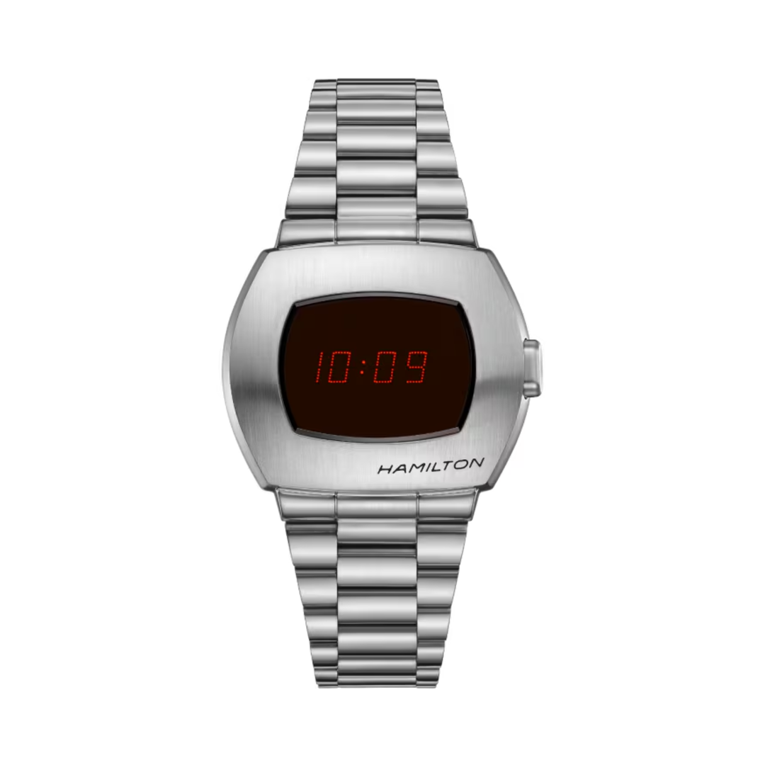Relógio Hamilton H52414130 American Classic PSR Digital Quartzo 41mm x 35mm