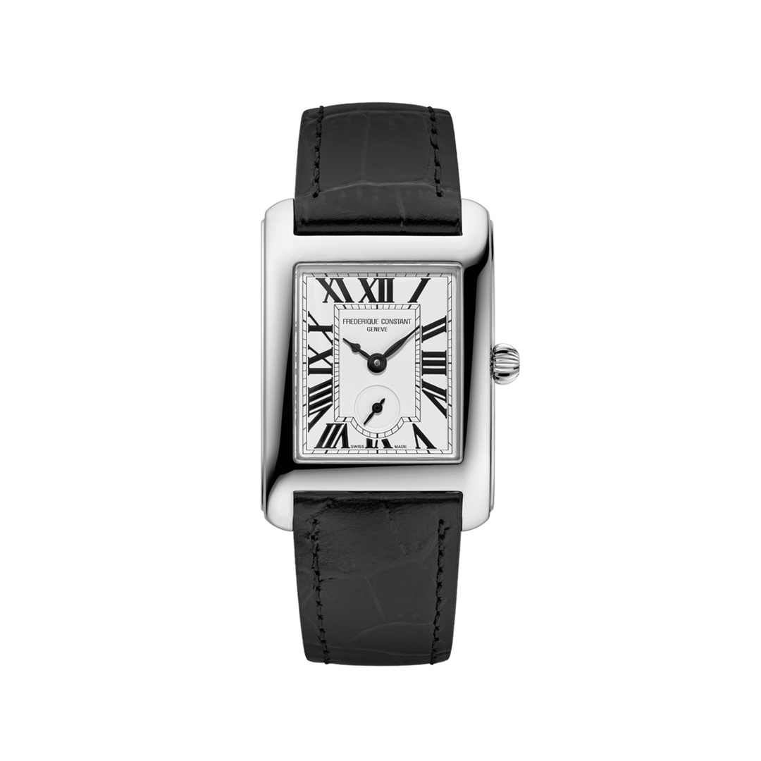 Relógio Frederique Constant FC-235S2C6 Classics  Carrée Small Seconds Quartzo