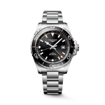 Carregue a imagem no visualizador da Galeria, Relógio Longines L3.890.4.56.6 HYDROCONQUEST GMT 43mm