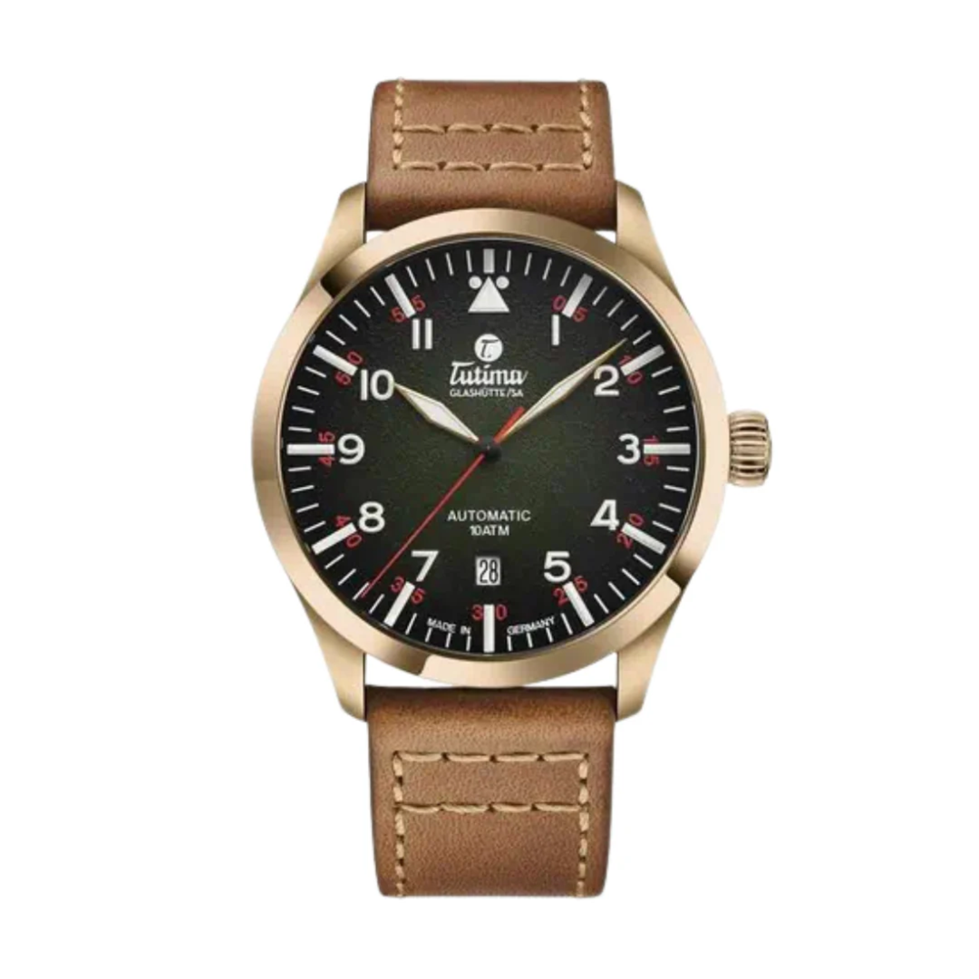 Relógio Tutima Glashütte 6115-03 FLIEGER Automático LIMITED EDITION
