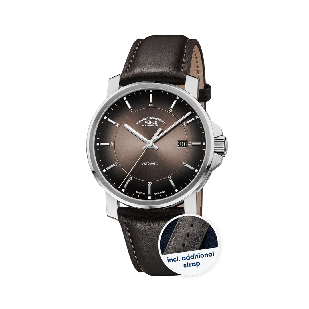 Relógio Mühle-Glashütte M1-25-78-300-VLB. 29er Casual Automático