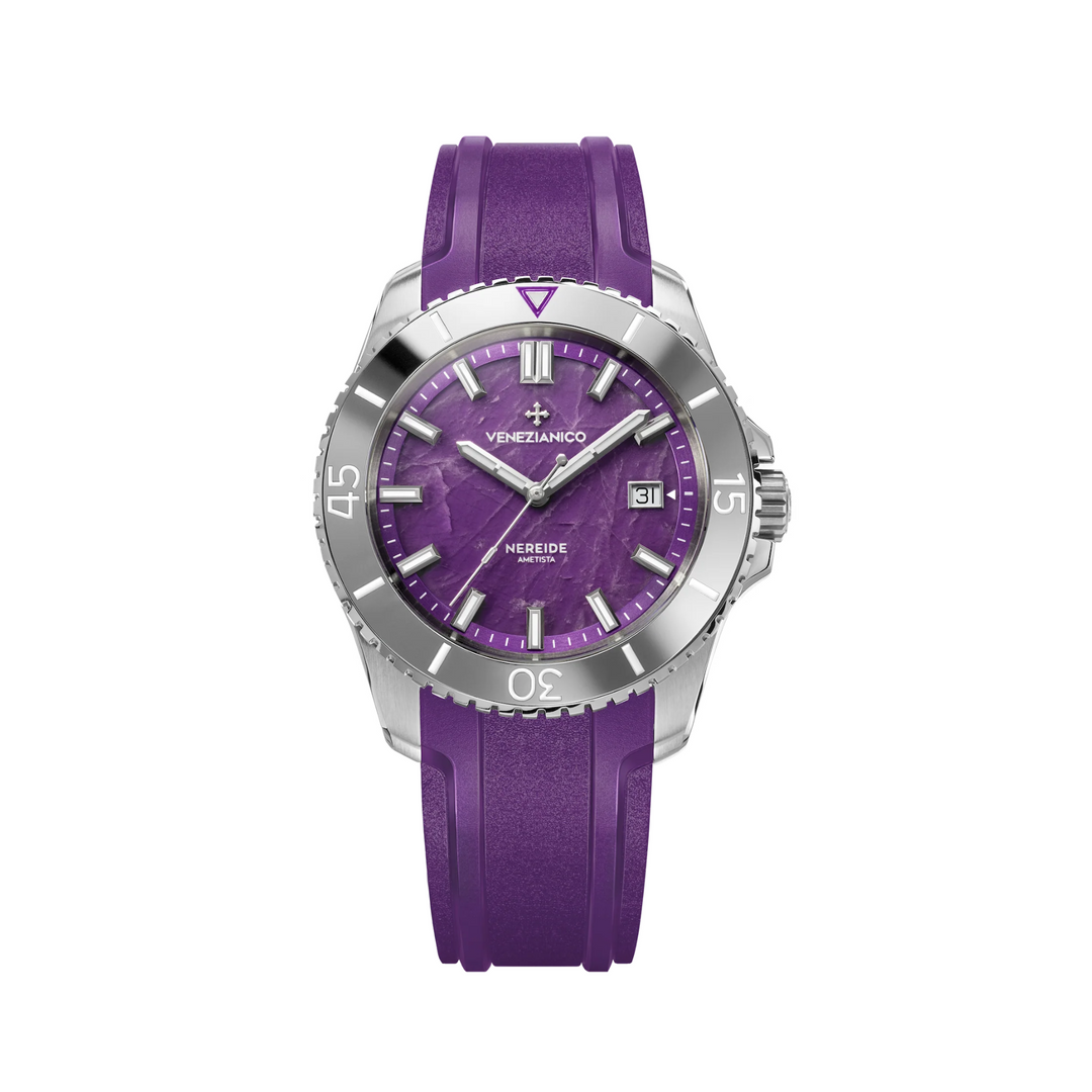 Relógio Venezianico Nereide Ametista - 4521545 Automático 42mm