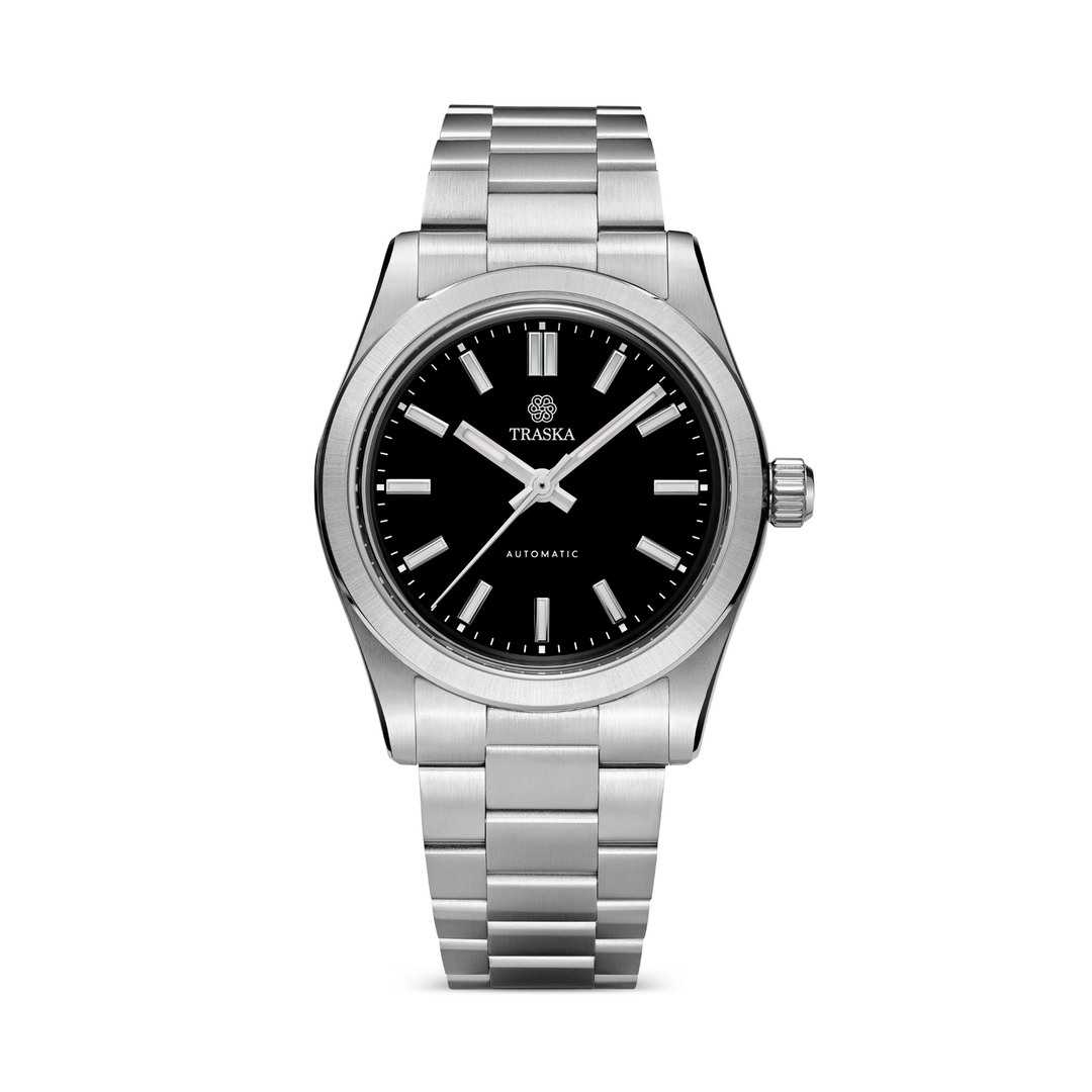 Relógio TRASKA Commuter 34 Carbon Black 7232