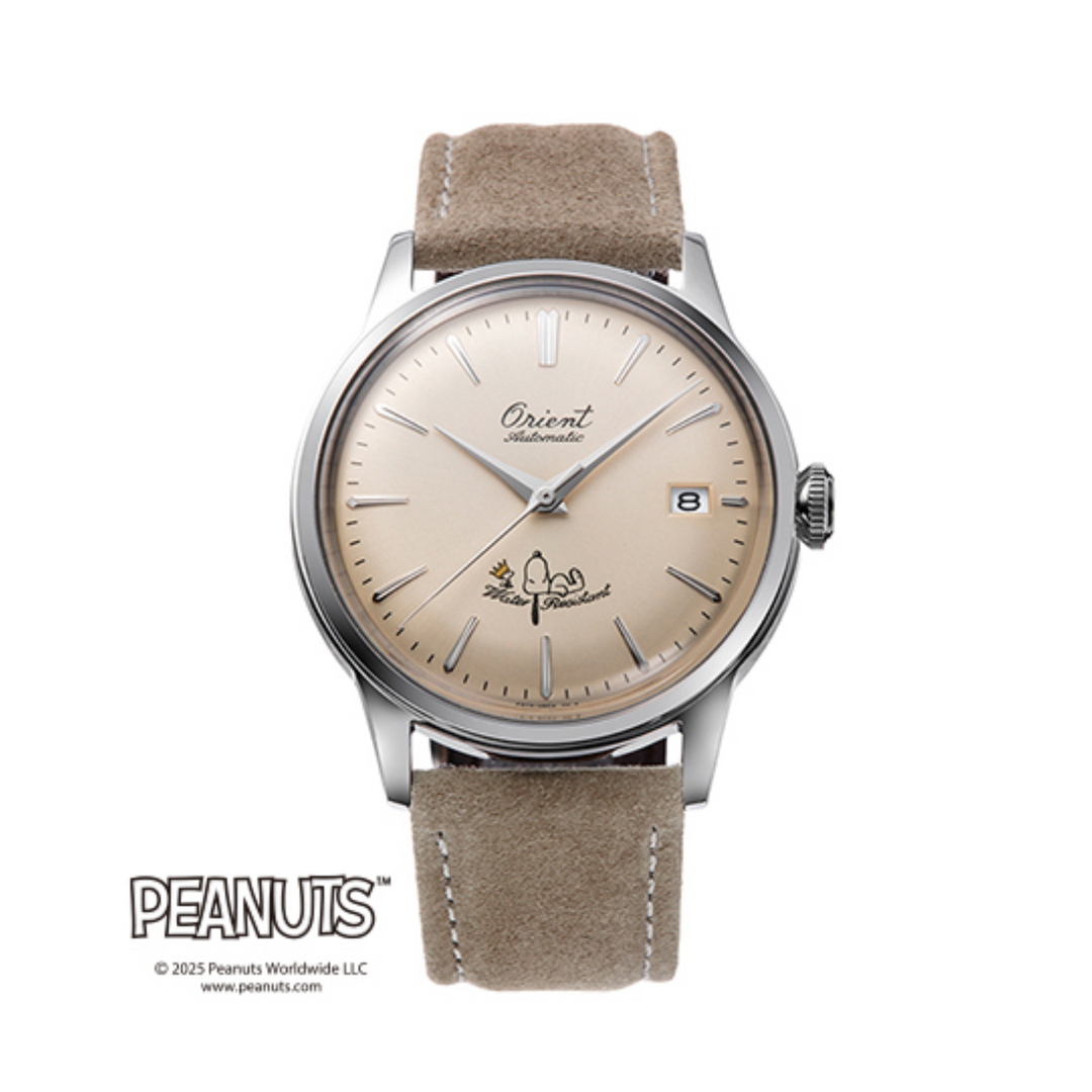 Relógio Orient 38.4mm RA-AC0M17G Limited PEANUTS 75th Anniversary Bambino