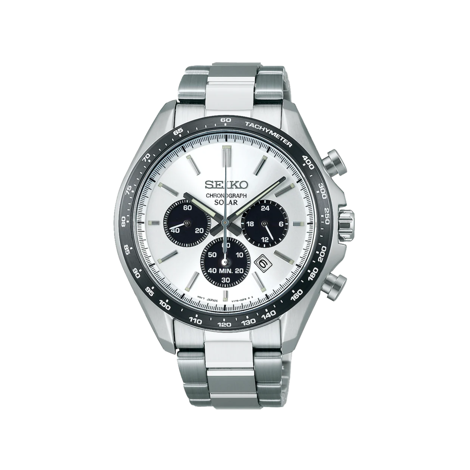Relógio Seiko Solar Chronograph Panda SBPY165 – Pendulum Relojoaria