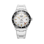 Carregue a imagem no visualizador da Galeria, Relógio Vulcain 680174A57.BHM286 Skindiver GMT - White Luminova Beige
