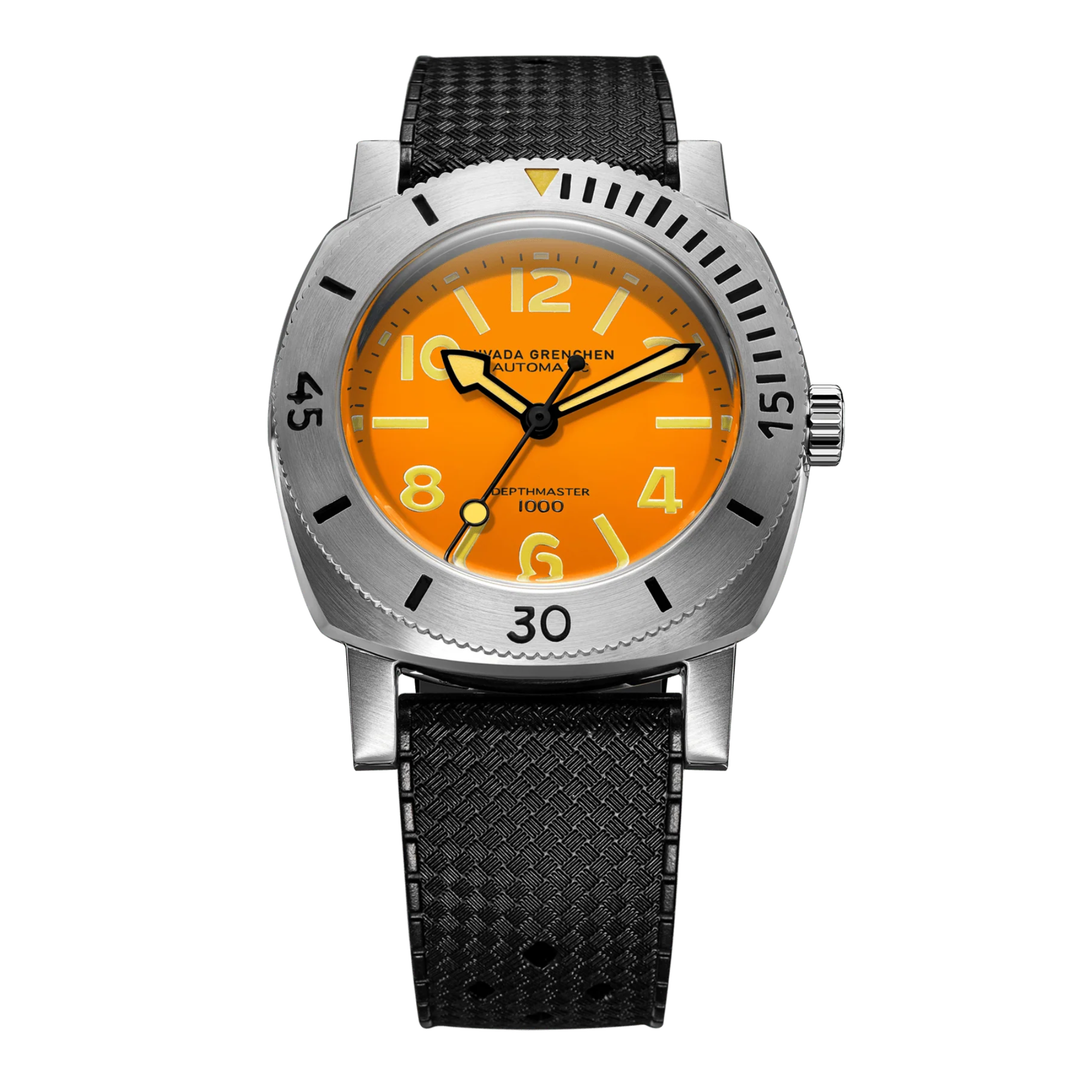 Relógio Nivada Grenchen ORANGE DEPTHMASTER 14127A17 39mm