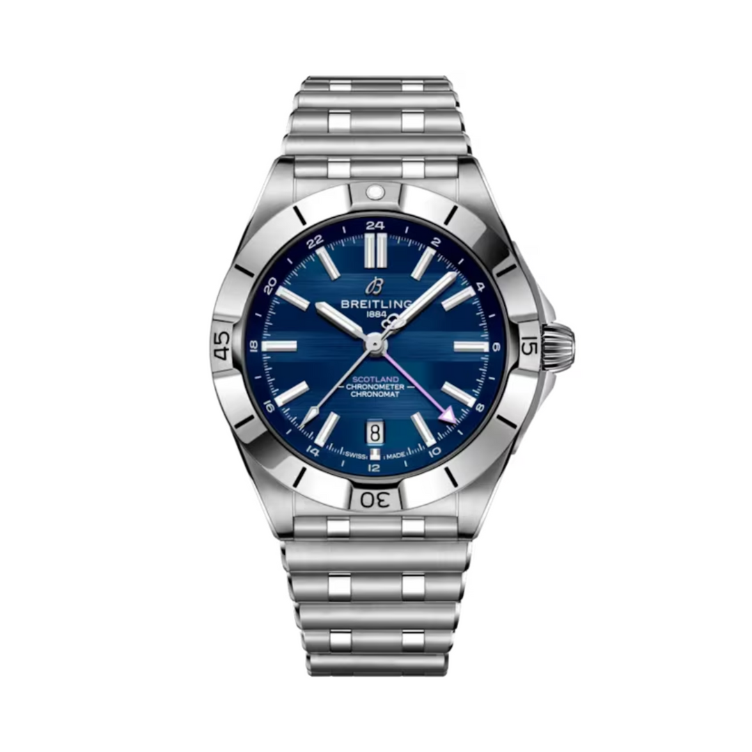 Relógio Breitling A323986B1C1A1 Chronomat Automatic GMT 40 Six Nations Scotland