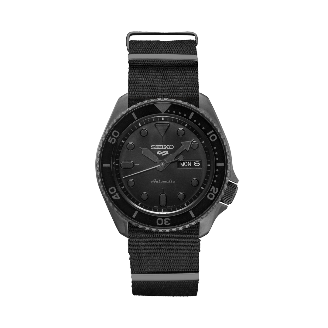 Relógio Seiko SRPD79 5 Sports 42.5mm - Black