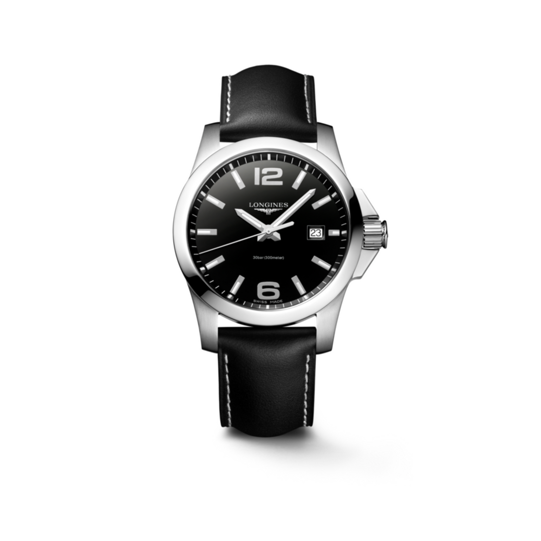Relógio Longines Conquest L3.759.4.58.3 - Quartzo 41mm