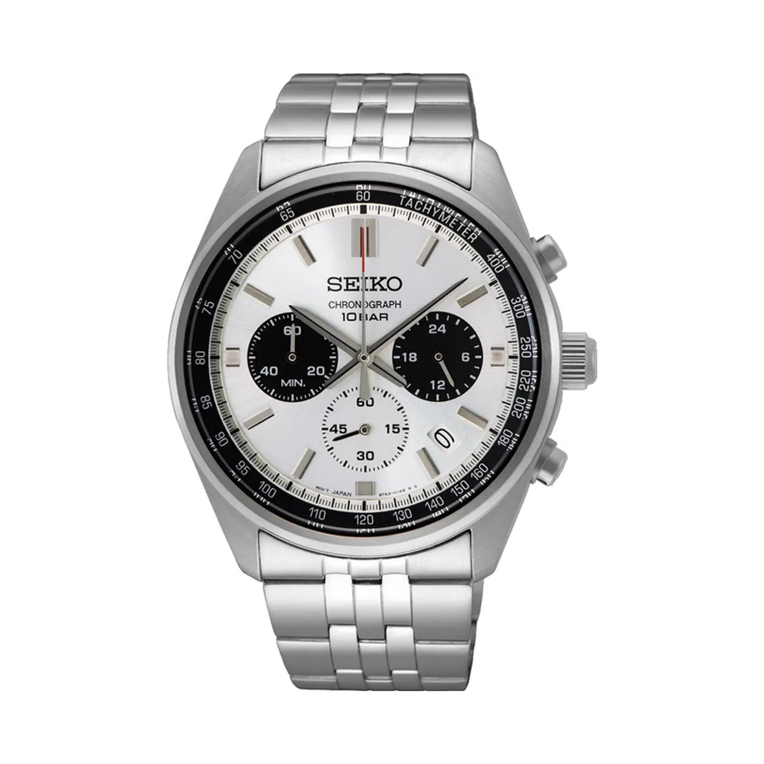 Relógio Seiko SSB425 ESSENTIALS Panda Quartzo