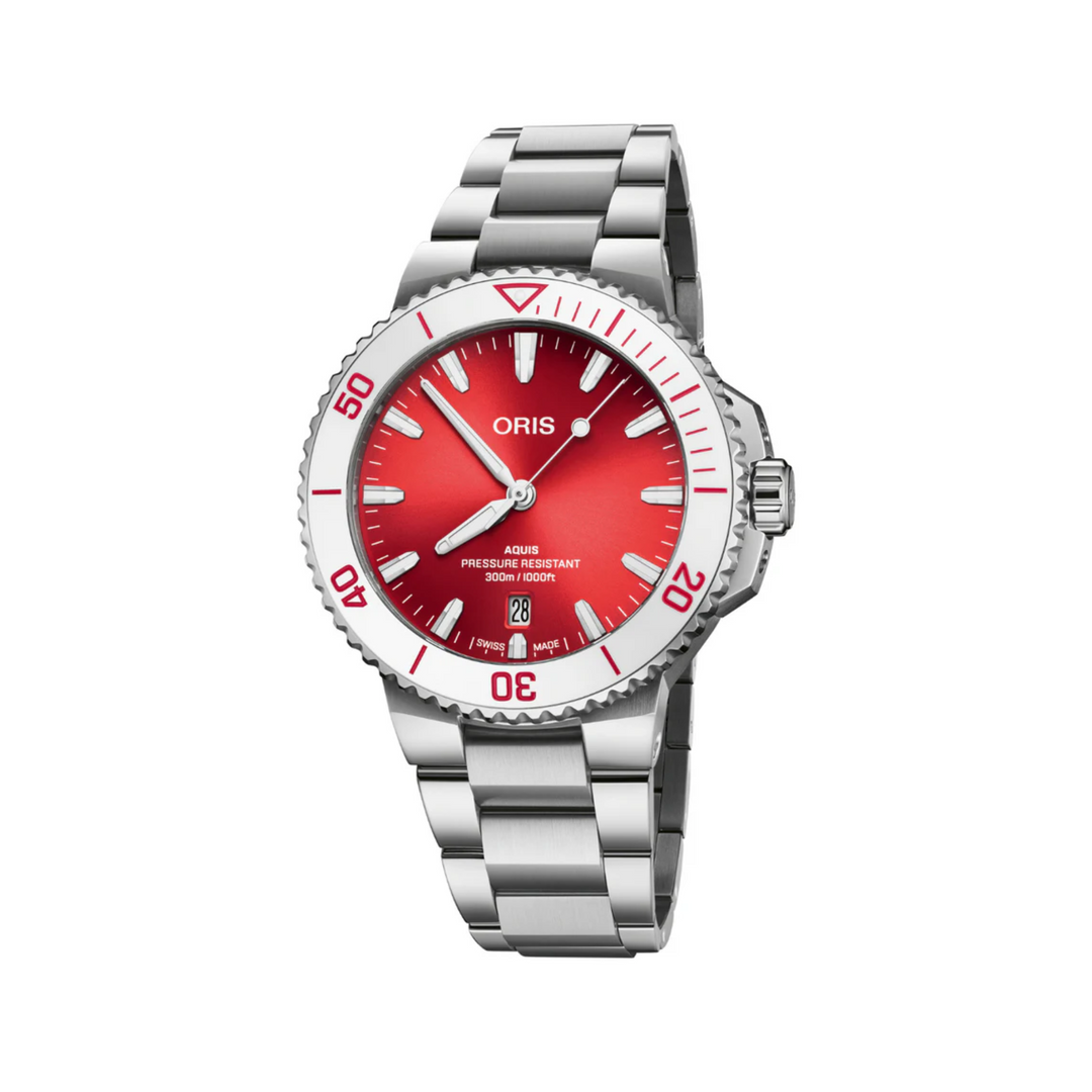 Relógio Oris Aquis Date Taste of Summer 01 733 7787 4138-07 8 22 04PEB 41,5mm