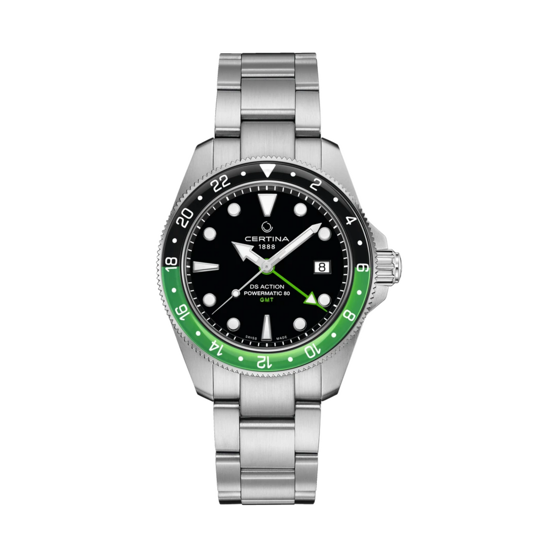 Relógio Certina DS Action GMT Powermatic 80 C032.929.11.051.00 41mm