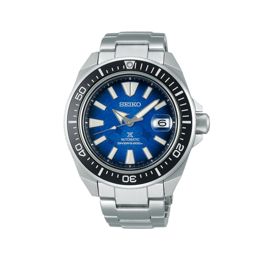 Relógio Seiko PROSPEX – “Save The Ocean” King Samurai Manta Ray SRPE33K1