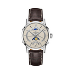 Carregue a imagem no visualizador da Galeria, Relógio Longines Heritage Classic 1832 Automático L4.828.4.92.2 Day/Date GMT Moonphase
