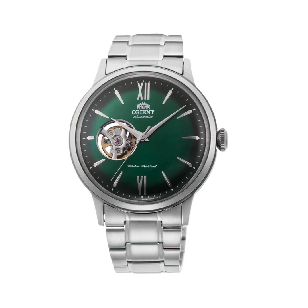 Relógio Orient Helios RA-AG0026E30B 40.5mm BAMBINO OPEN HEART