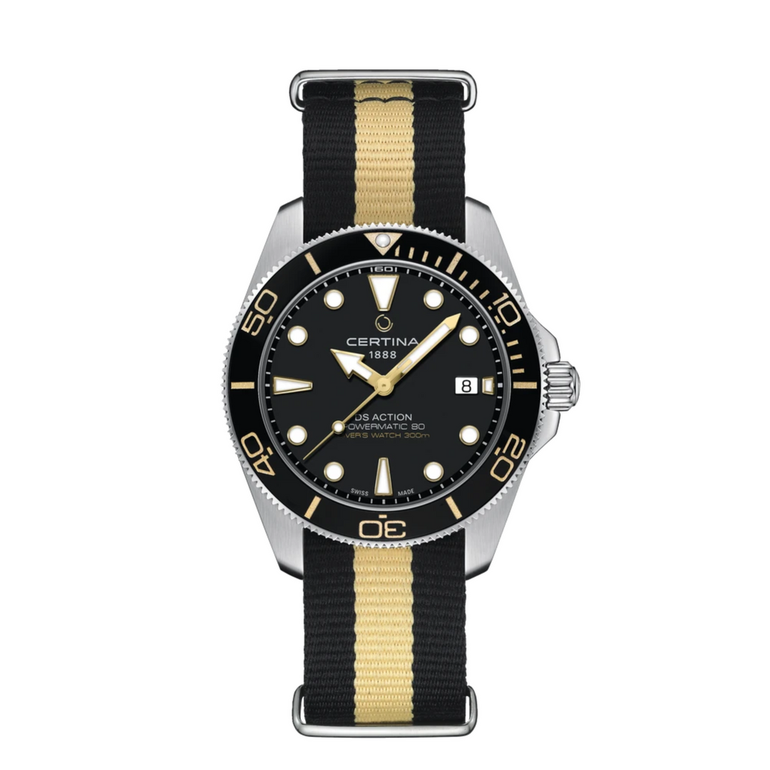 Relógio Certina C048.407.18.051.01 DS Action Diver 40.5mm Powermatic 80 Automático