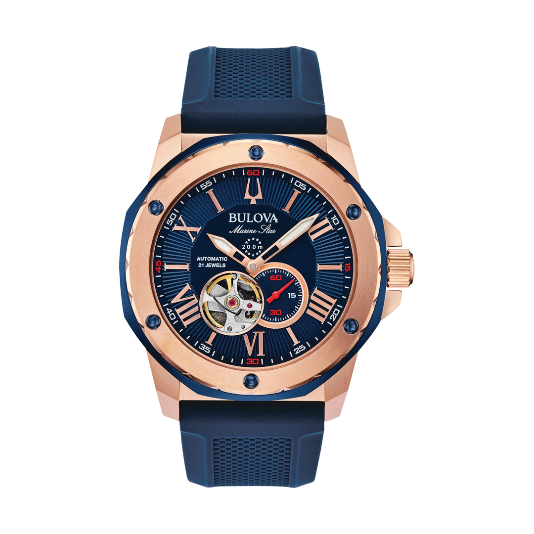 Relógio Bulova Marine Star 98A227 - Automático - 44mm