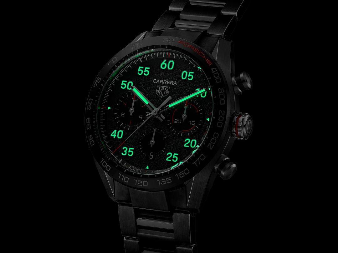 Relógio TAG Heuer SPECIAL EDITION Carrera Chronograph x Porsche Automático 44mm CBN2A1F.BA0643