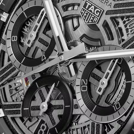 Relógio TAG Heuer CBU2080.FT6272 Carrera Chronograph Extreme Sport Automático 44mm Titânio