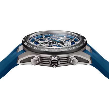 Relógio TAG Heuer Carrera Chronograph Extreme Sport Twin-Time Automático 44mm Titanium CBU2081.FT6274