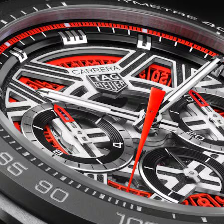 Relógio TAG Heuer CBU2082.FT6275 Carrera Chronograph Extreme Sport Automático 44mm Titânio