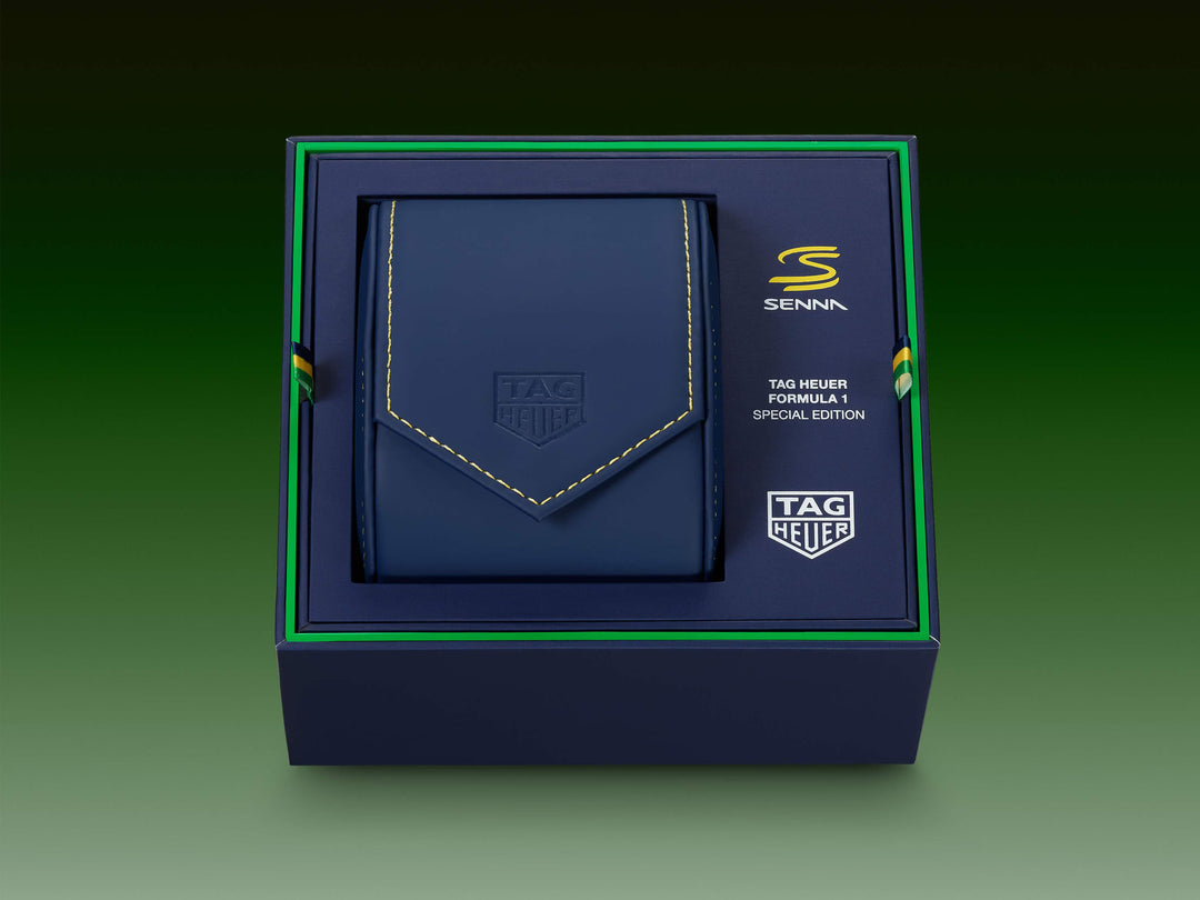 Relógio TAG Heuer SPECIAL EDITION Formula 1 Chronograph x Senna Automático 44mm DLC Titanium CBZ2081.FT8092