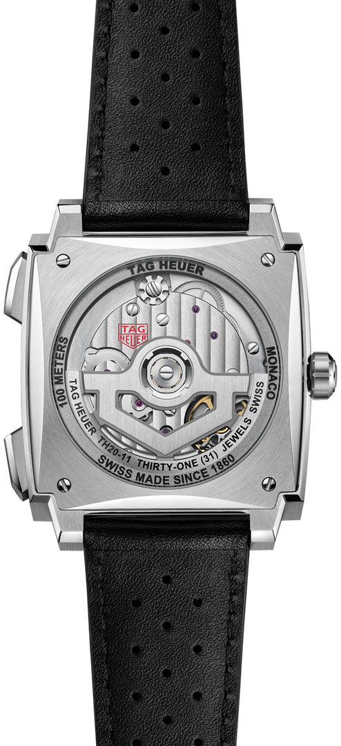 Relógio TAG Heuer CDW2181.FC8360 Monaco Chronograph Automático 39 mm Titânio