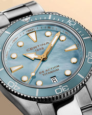 Relógio Feminino Certina DS Action 34.5mm Quartzo Titanium C048.210.44.131.00
