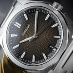 Carregue a imagem no visualizador da Galeria, Relógio Circula Steel sports watch Facet Brown - Steel Strap with Extension Folding Clasp FS-SV-UU-SF-AE