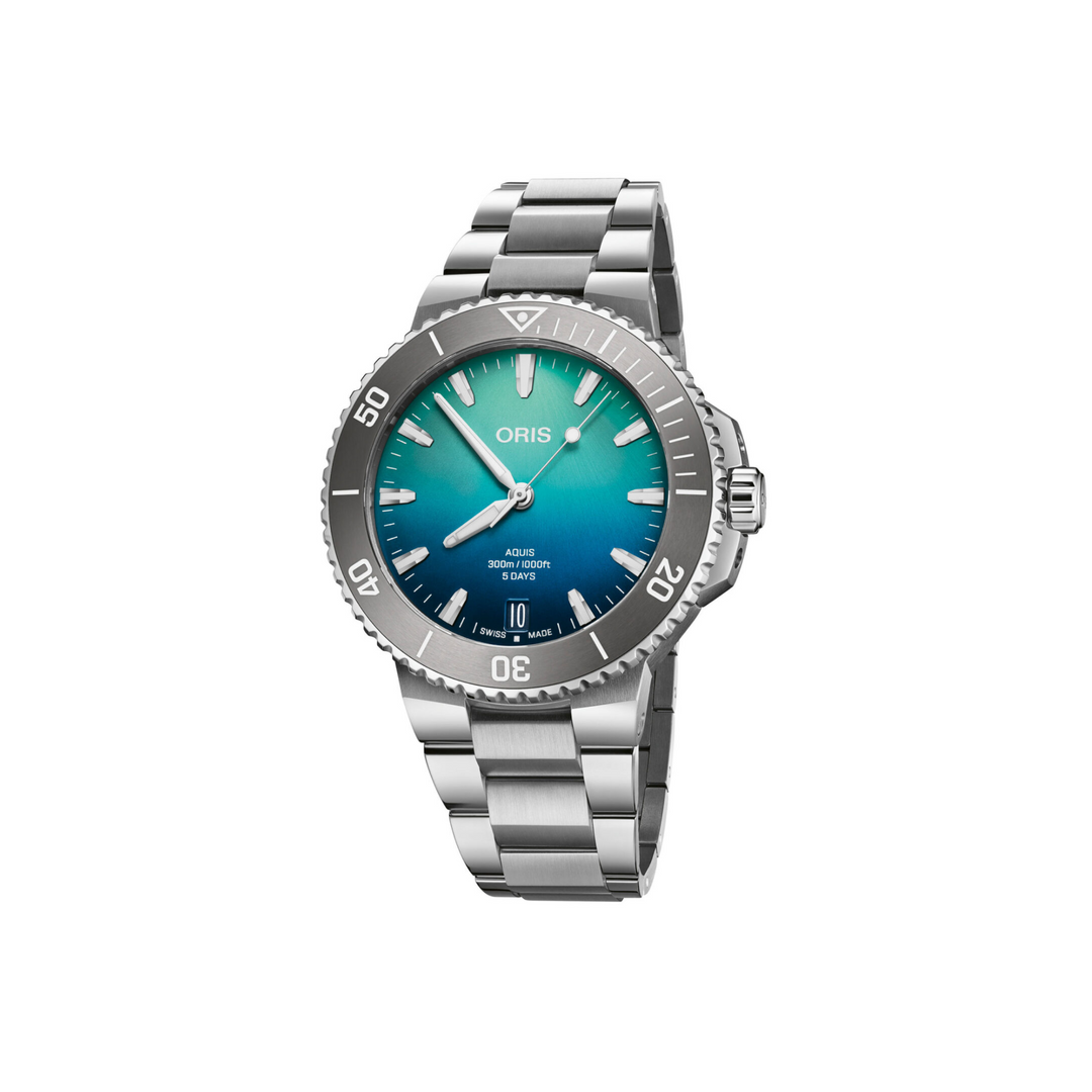 Relógio Oris Aquis Great Barrier Reef Limited Edition IV 01 400 7790 4185-Set 43,5mm