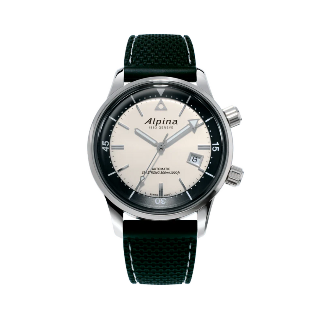 Relógio Alpina Seastrong Diver 300 Heritage Silver AL-525S4H6