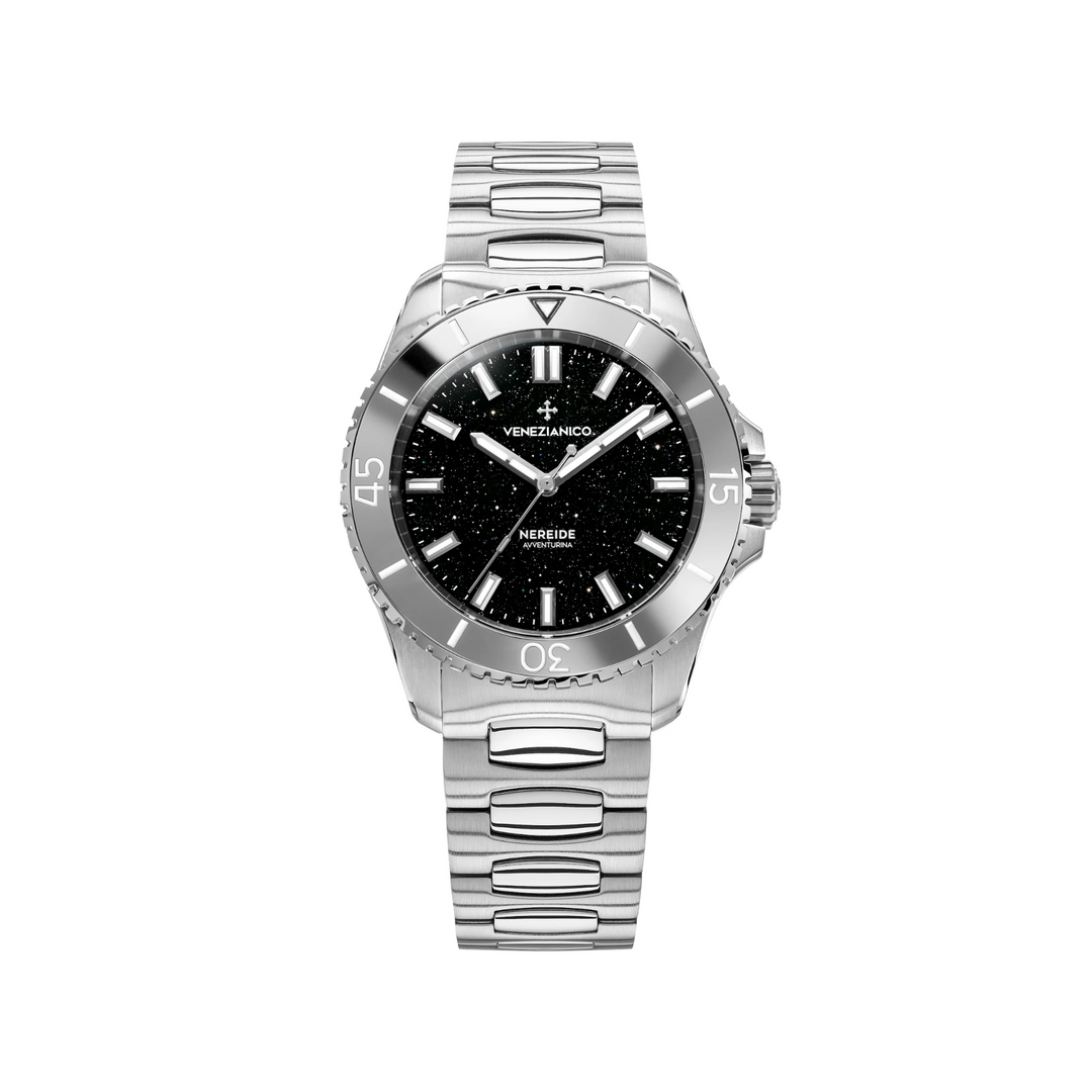 Relógio Venezianico NEREIDE Avventurina Nera - 3121550C