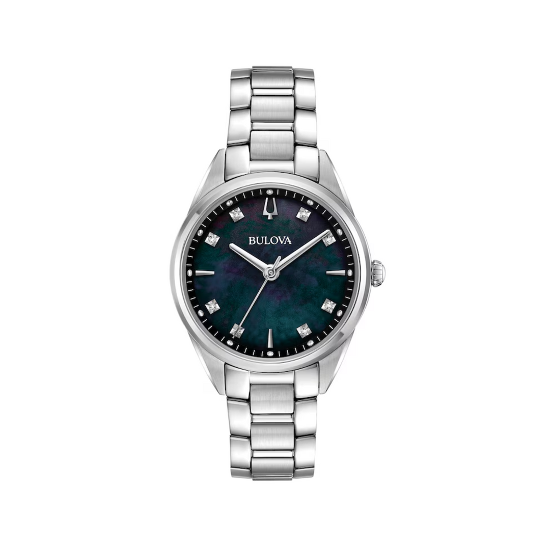 Relógio Feminino Bulova 96P198 Diamond Classic