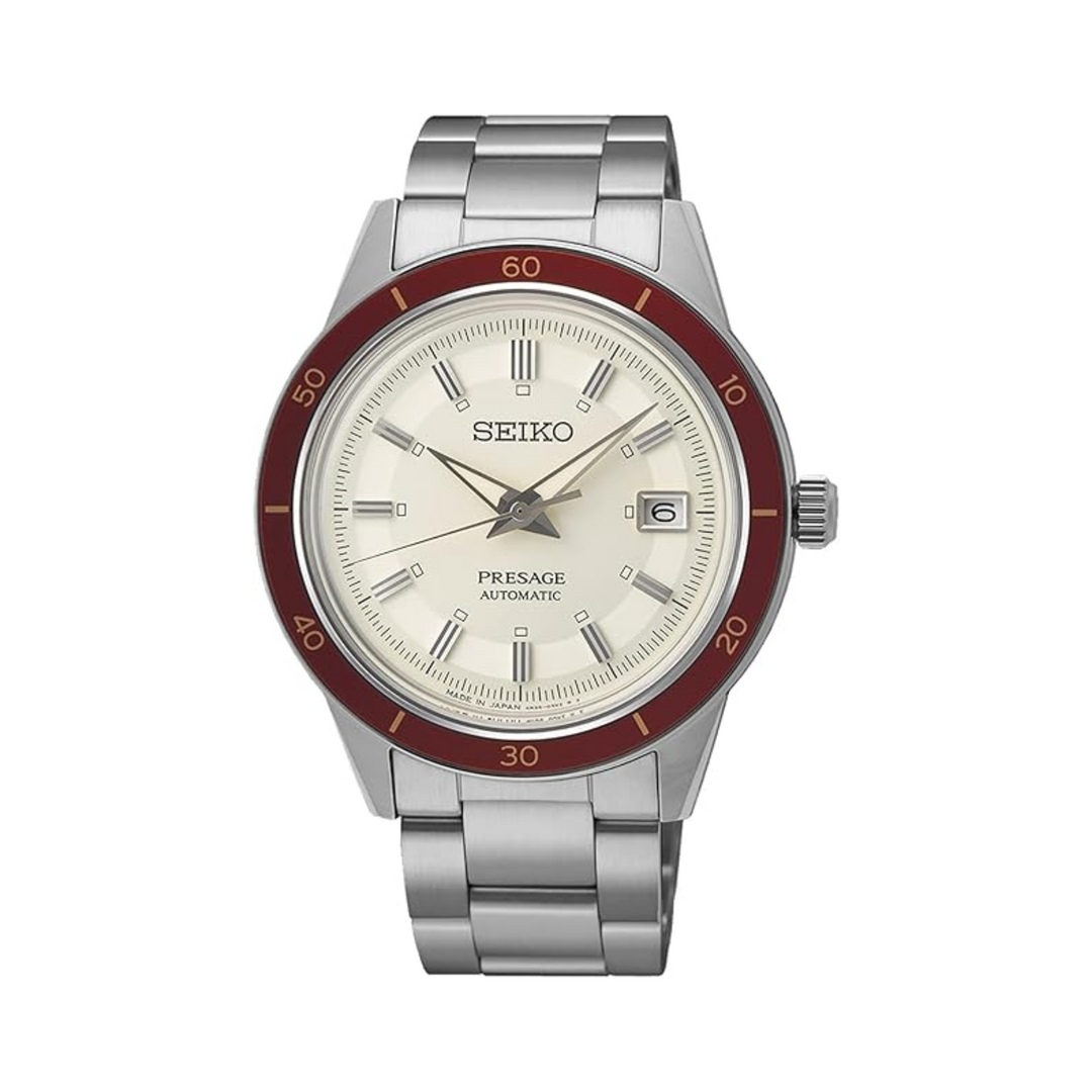 Relógio Seiko SRPH93 Presage Style60's Champagne
