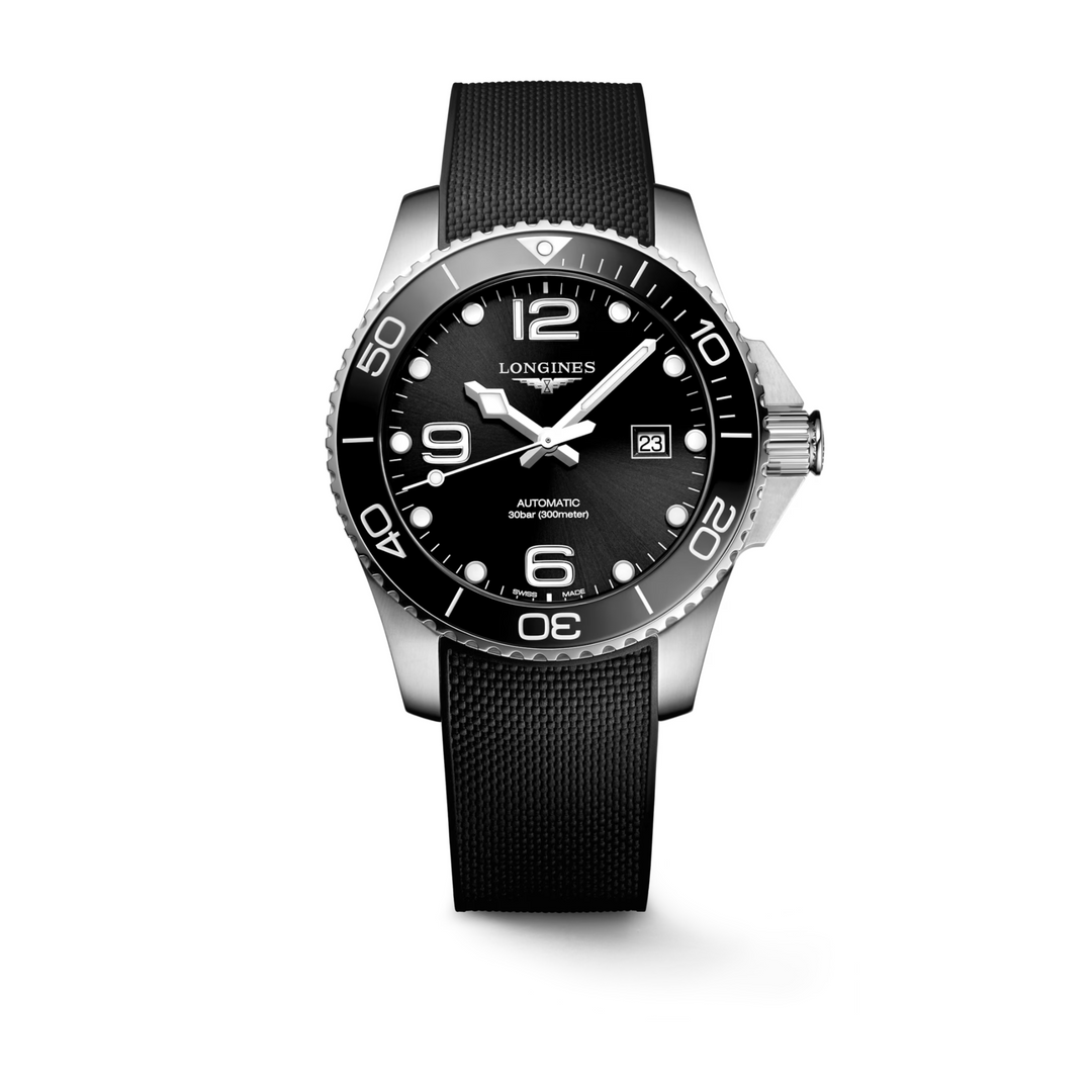 Relógio Longines Hydroconquest L3.782.4.56.9 - Automático 43mm