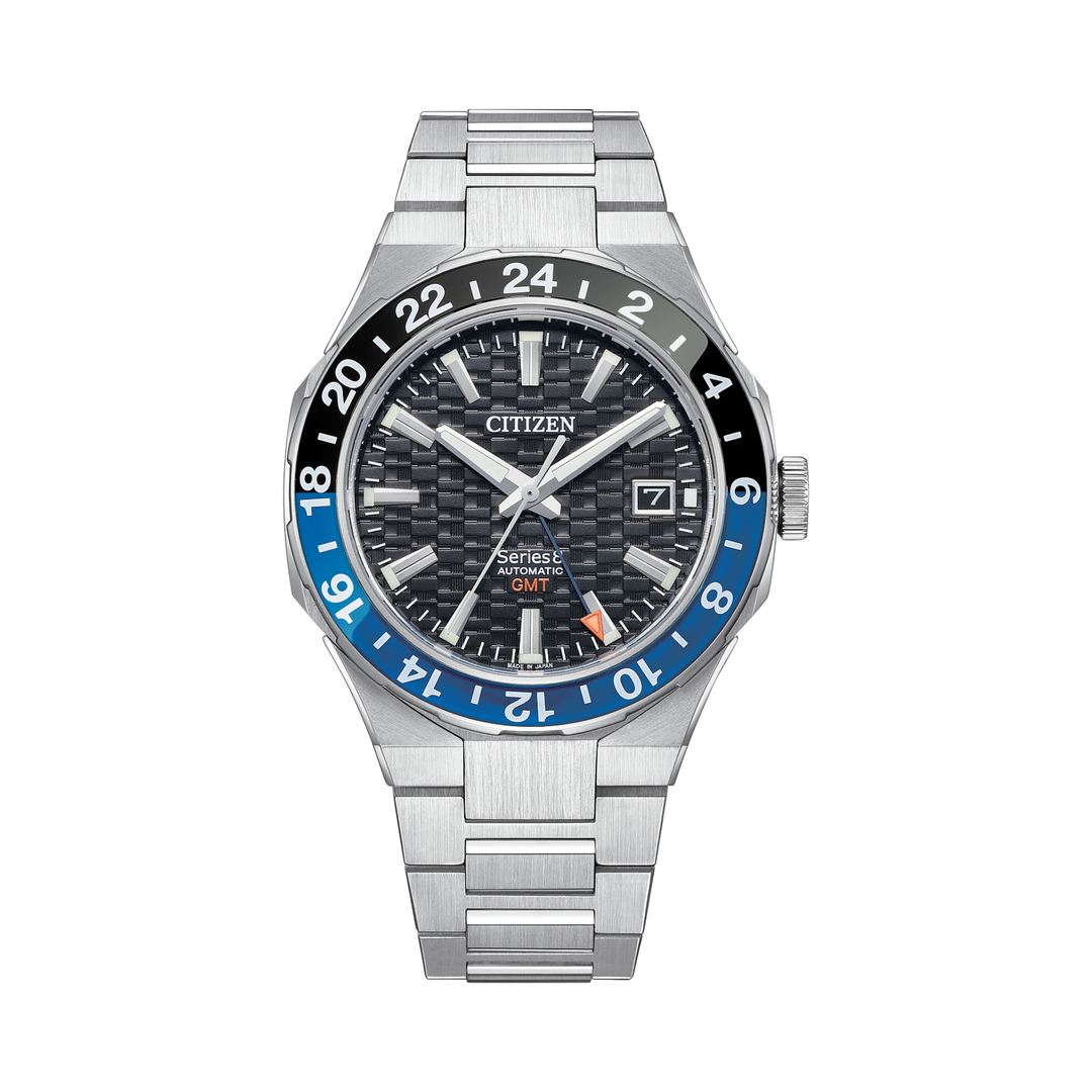 Relógio Citizen Series8 GMT - Preto - Automático