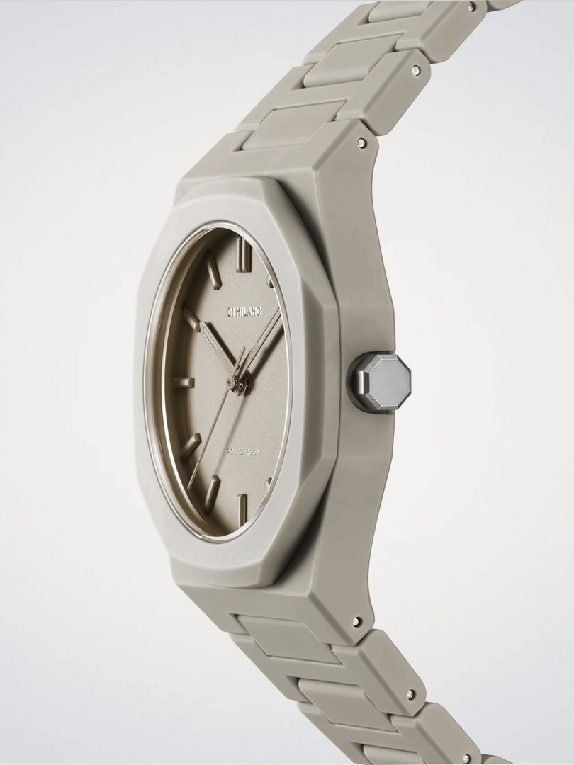 Relógio D1 Milano Ecru Polycarbon 37mm Unissex