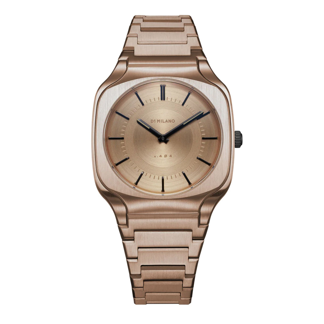 Relógio D1 Milano CHAMPAGNE D1-SQBJ04 - Quartzo 37mm