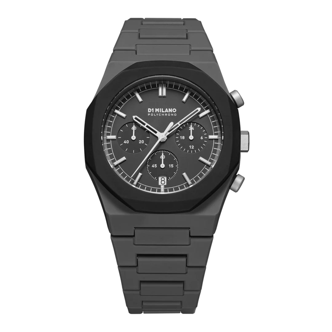 Relógio D1 Milano BLACK BLAST D1-PHBJ04 - Quartzo 40.5mm