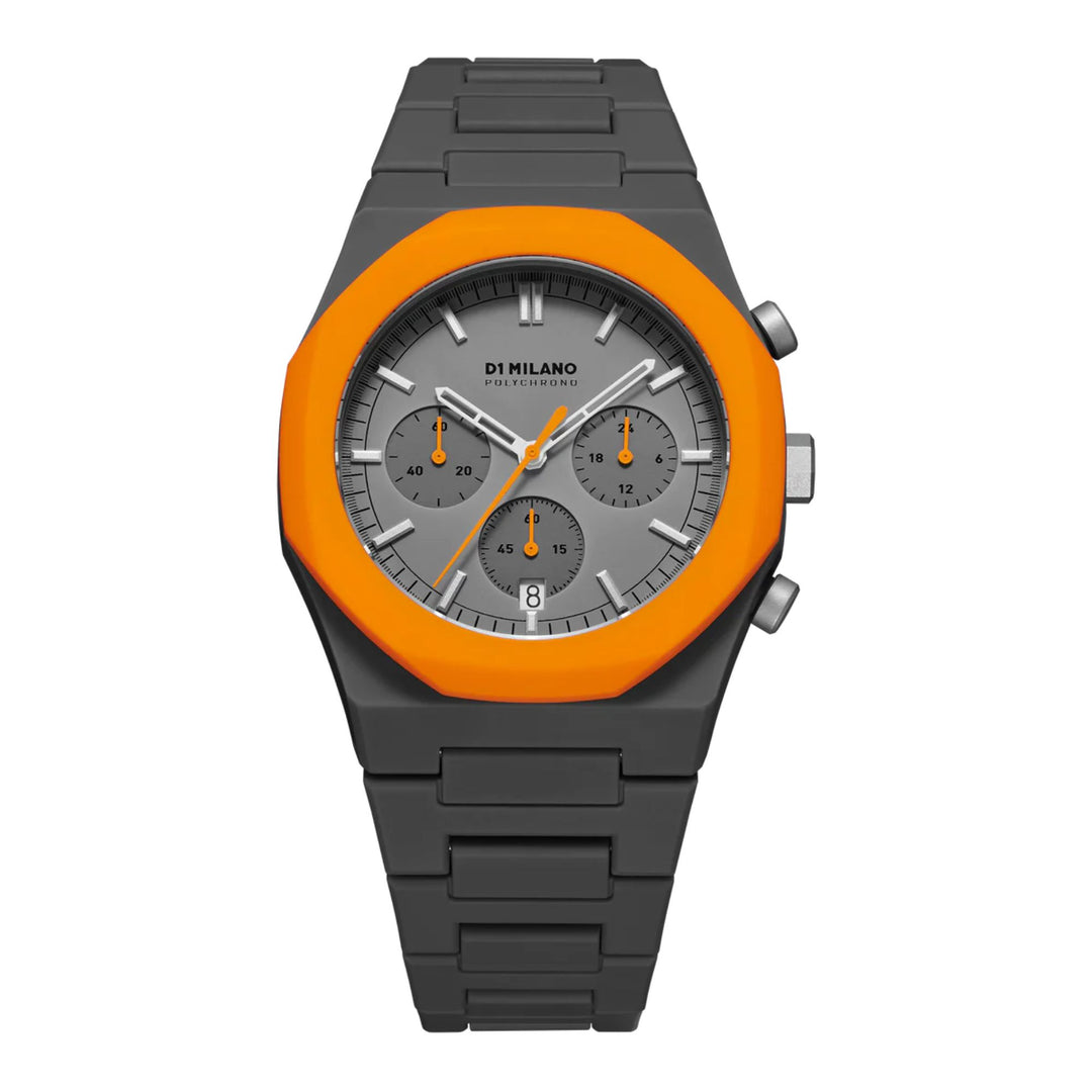 Relógio D1 Milano ORANGE BLAST D1-PHBJ01 - Quartzo 40.5mm