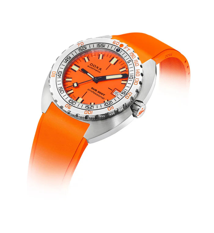 Relógio DOXA SUB 300T PROFESSIONAL 840.10.351.10 - Aço ou Borracha