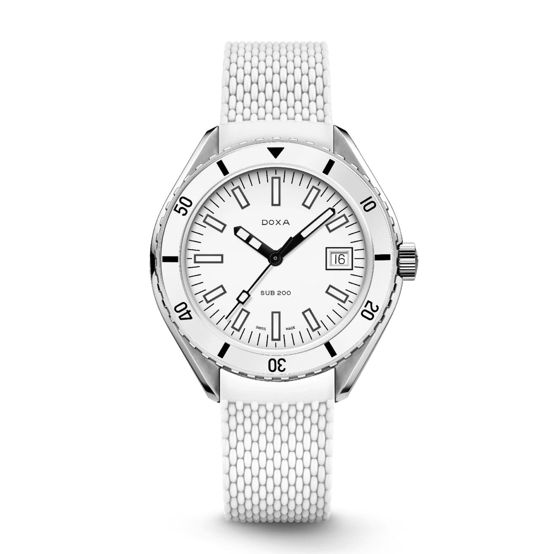Relógio DOXA SUB 200 WHITEPEARL 799.10.011.23 - Automático