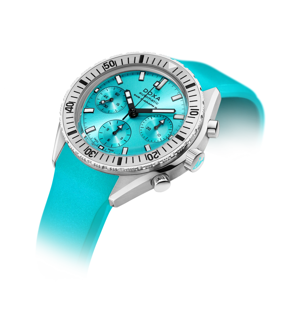 Relógio DOXA SUB 200 C-GRAPH II AQUAMARINE 797.10.241.25 - Automático