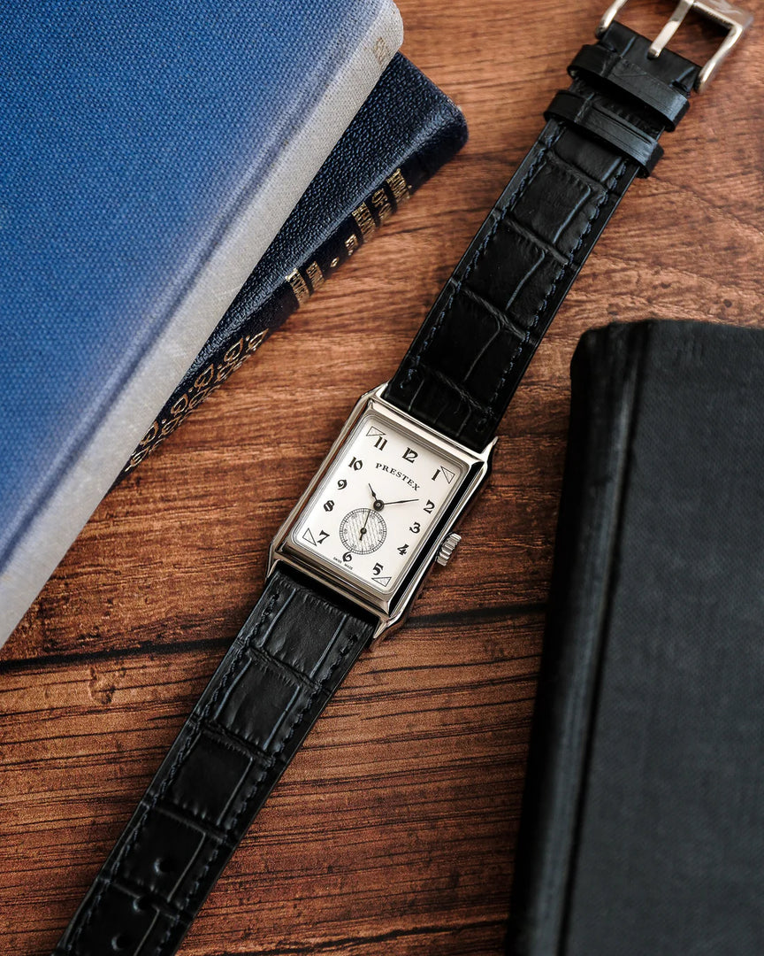 Relógio Duckworth Prestex Parker Classic White Dial 26mm Manual