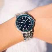 Relógio Oris 01 733 7792 4194-07 8 19 05P Aquis Date Diamonds 36.50 mm