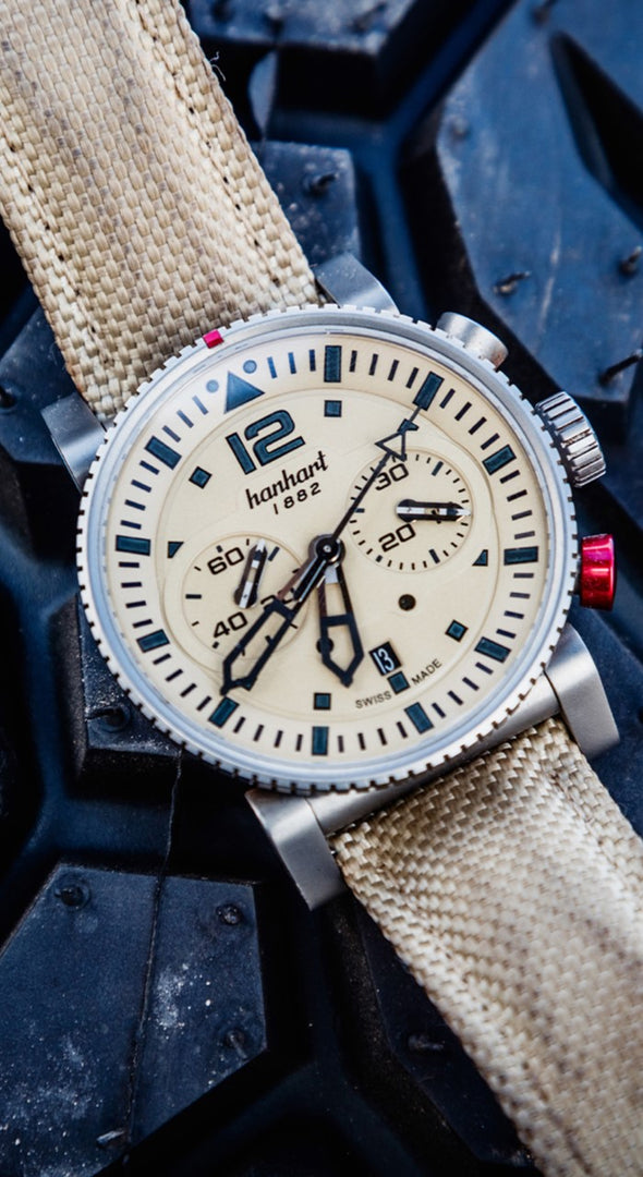 Relógio Hanhart PRIMUS Desert Pilot 44 mm 740.250