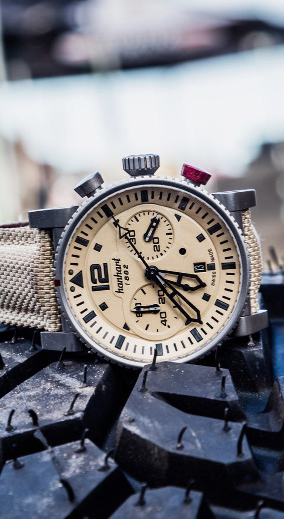 Relógio Hanhart PRIMUS Desert Pilot 44 mm 740.250